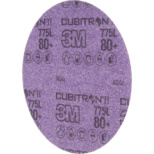Cubitron II Stikit Film Disc Roll, 6" Dia., 80+ Grit, Ceramic Chandler Sales