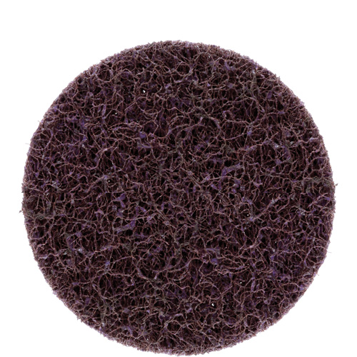 Disque de brossage et de finition Roloc Scotch-Brite, 3" dia., Grain Moyen, Carbure de silicium Chandler Sales