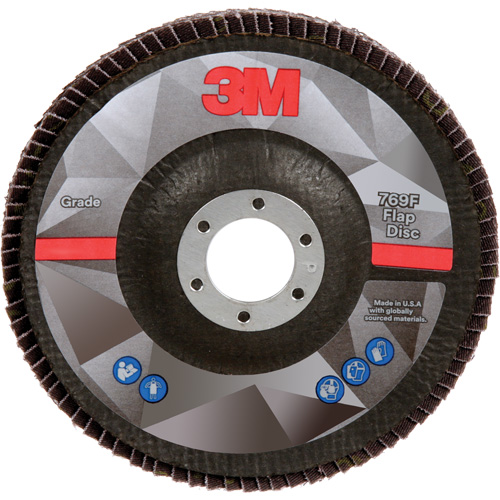Disque &agrave; lamelles &agrave; changement rapide 769F, 5" x 7/8", Type 29, Grain 40+, C&eacute;ramique Chandler Sales