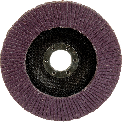 Disque &agrave; lamelles &agrave; changement rapide 769F, 5" x 7/8", Type 27, Grain 80+, C&eacute;ramique Chandler Sales