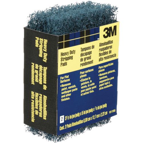 Heavy-Duty Stripping Pads, Aluminum Oxide, 3-1/2" x 5", Coarse Grit Chandler Sales