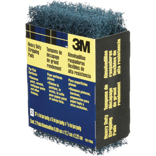 Heavy-Duty Stripping Pads, Aluminum Oxide, 3-1/2" x 5", Coarse Grit Chandler Sales