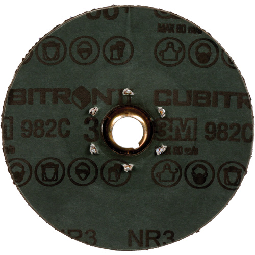 Disque en fibre 982C Cubitron II, C&eacute;ramique, 36+, 4-1/2" Dia Chandler Sales