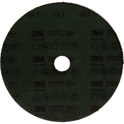 Disque en fibre 787C, C&eacute;ramique, 36+, 7" Dia x 7/8" Arbre Chandler Sales