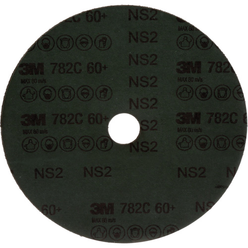Disque en fibre 782C, C&eacute;ramique, 60+, 7" Dia x 7/8" Arbre Chandler Sales