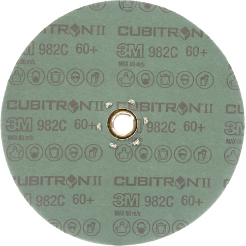 Disque en fibre 982C Cubitron II, C&eacute;ramique, 60+, 7" Dia Chandler Sales