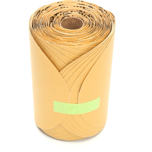 Stikit Gold Paper 216U Disc Roll, Aluminum Oxide, 6" W x 87' L, P220 Grit Chandler Sales