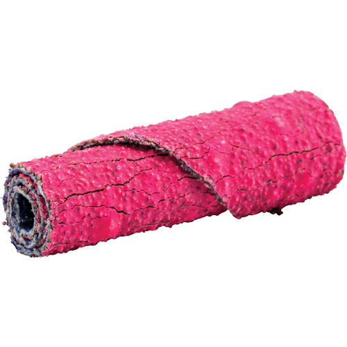 R982 Cartridge Roll, 60 Grit, 3/8" Dia., Ceramic Alumina, 1-1/2" L, 1/8" Arbor Chandler Sales