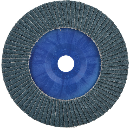BlueFire Quick Trim Flap Disc, 7" x 7/8", Type 27, 40 Grit, Zirconia Alumina Chandler Sales