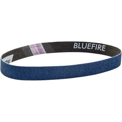 Courroie pour ponceuse BlueFire, 3/4" la x 20-1/2" lo, Alumine de zirconium, Grain 60 Chandler Sales