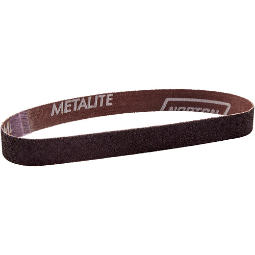 Metalite&reg; Cloth File Sanding Belt, 3/4" W x 20-1/2" L, Aluminum Oxide, 60 Grit Chandler Sales