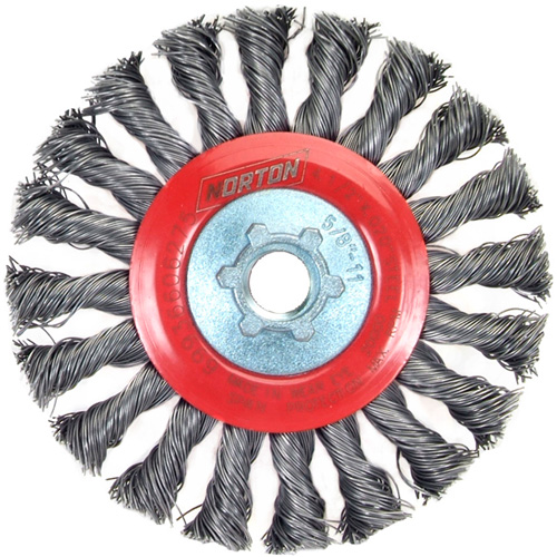 Bosses &agrave; fils nou&eacute;s standards, Dia. 4-1/2", Fils 0,02", Arbre 5/8"-11, Acier Chandler Sales