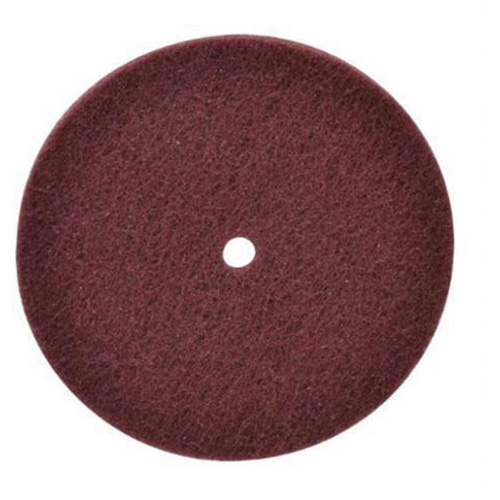 Disque non tiss&eacute; tr&egrave;s r&eacute;sistant Bear-Tex, 6" dia., Grain Tr&egrave;s fin, Oxyde d'aluminium Chandler Sales