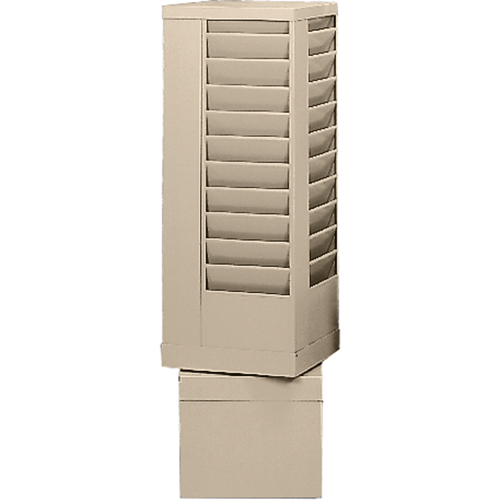Pr&eacute;sentoirs, Rotatif, 44 fentes, Acier, 14-1/8" la x 14-1/8" p x 48-1/2" h Chandler Sales