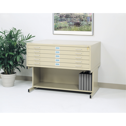 Classeurs en acier pour plans, 5 Tiroirs, 46-3/8" la x 35-3/8" p x 16-1/2" h Chandler Sales