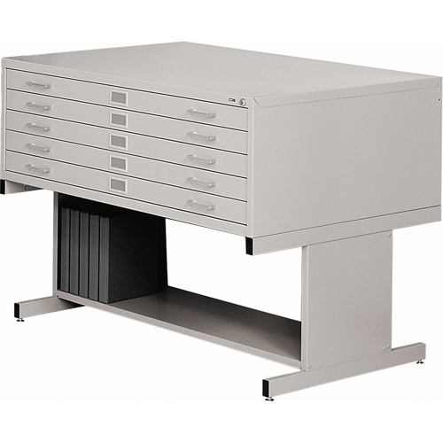 Classeurs en acier pour plans, 5 Tiroirs, 40-3/8" la x 29-3/8" p x 16-1/2" h Chandler Sales