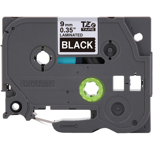 Syst&egrave;mes d'&eacute;tiquetage P-Touch, 9 mm x 314,96" ou 8 m, Blanc sur noir Chandler Sales