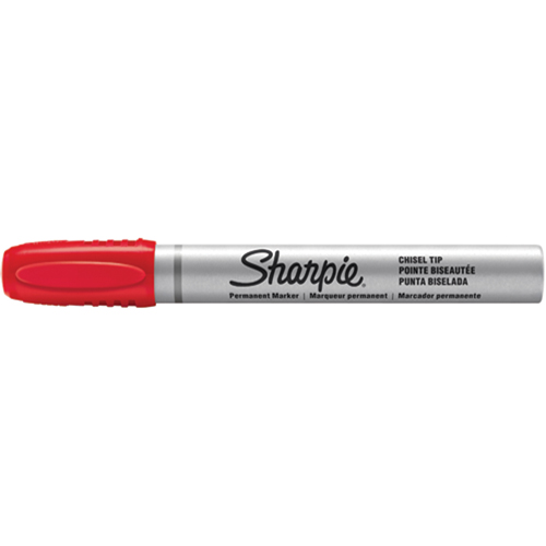 Permanent Markers - Berol Liquid Tip, Red, Chisel Tip Chandler Sales