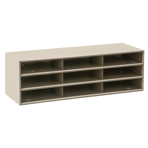Organisateurs de donn&eacute;es, Stationnaire, 15 fentes, Acier, 33-3/4" la x 11 5/8" p x 17 3/4" h Chandler Sales