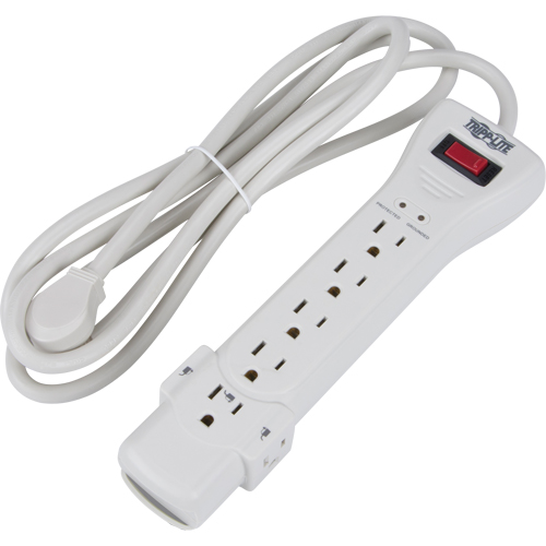 Protect-It Surge Suppressors, 7 Outlets, 2160 J, 1800 W, 7' Cord Chandler Sales