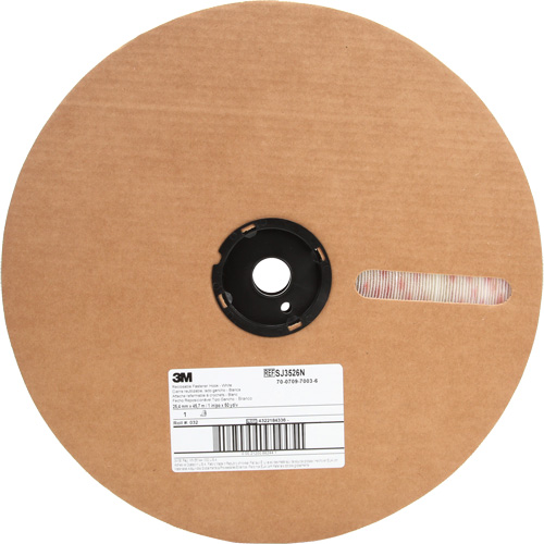 Attache, Boucle, 50 vg x 3/4", Adh&eacute;sif, Noir Chandler Sales