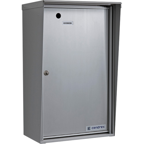 Boîtes de collection, Fixation En surface, 21" x 12-7/8", Aluminium Chandler Sales
