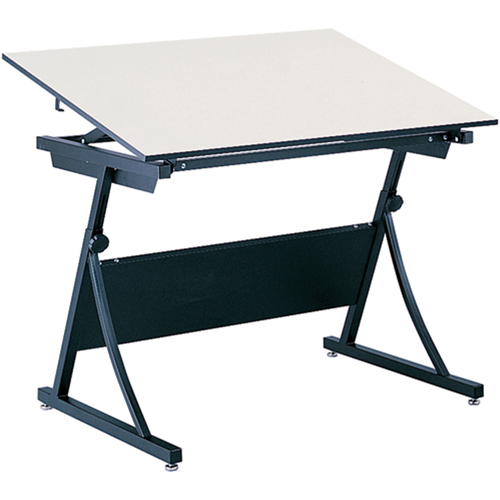 Table &agrave; dessin &agrave; hauteur r&eacute;glable PlanMaster, 43" la x 29-1/2" - 37-1/2" h, Noir Chandler Sales