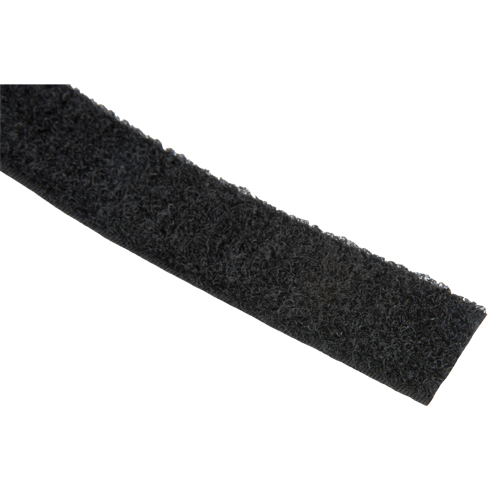 Bande d'attaches, Boucle, 50 vg x 1", Cousu, Noir Chandler Sales
