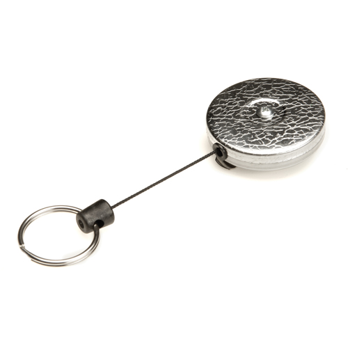 Original Self Retracting Reels #485-HDK, Chrome, 48" Cable, Belt Clip Attachment Chandler Sales