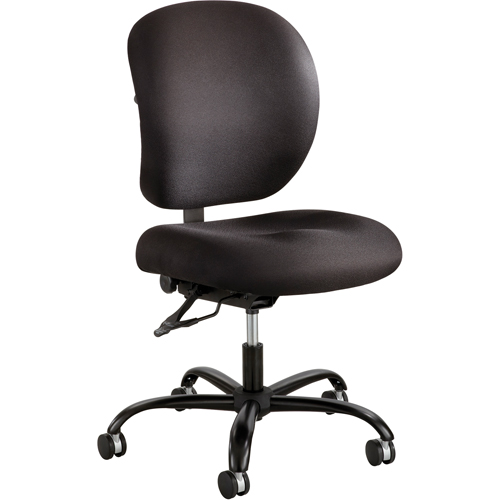 Chaises de travail pour usage intensif 24/7 Alday, Nylon, Noir, Capacit&eacute; 500 lb Chandler Sales