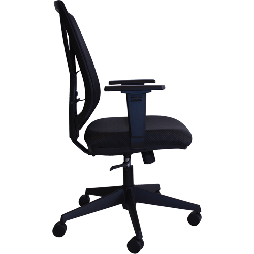 Chaise de bureau Activ A-47 Synchro, Tissu, Noir, Capacit&eacute; 275 lb Chandler Sales