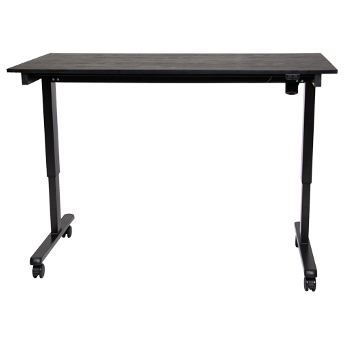 Bureau ajustable pour travail debout, , 45-1/4" h x 29-1/2" p, Noir Chandler Sales