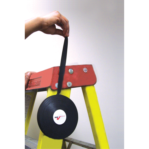 QWIK Fastener Ties, Hook & Loop, 25 yds x 3/4", Self-Grip, Black Chandler Sales