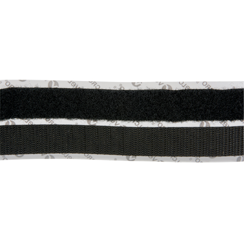 Fastener, Hook & Loop, 15' x 3/4", Adhesive, Black Chandler Sales