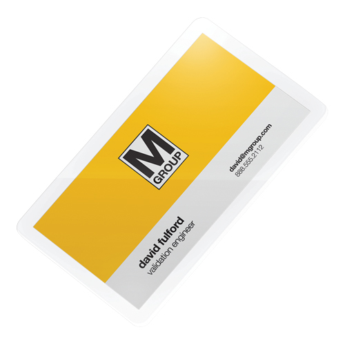 Swingline UltraClear Laminating Business Card Pouches Chandler Sales