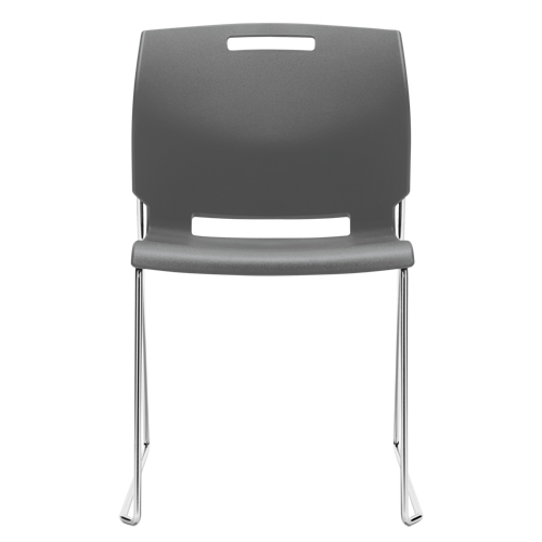 Chaise, Plastique, Hauteur 32-1/2", Capacit&eacute; 300 lb, Gris Chandler Sales