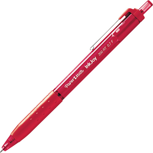Inkjoy 300RT Pen, Red, 1 mm, Retractable Chandler Sales