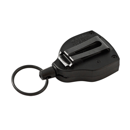 Porte-cl&eacute;s autor&eacute;tractable robuste Super48, Polycarbonate, C&acirc;ble 48", Fixation Agrafe de ceinture Chandler Sales