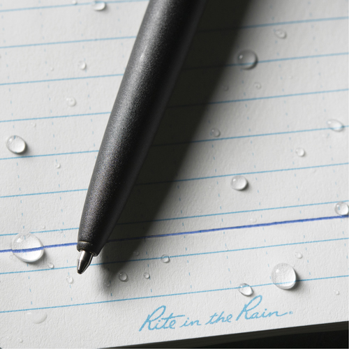 All-Weather Metal Pen, Blue, 0.8 mm, Retractable Chandler Sales