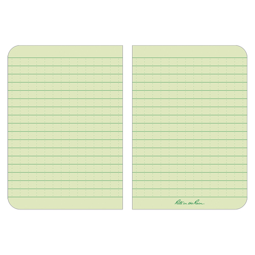Livre m&eacute;mo, Couverture souple, Vert, 112 Pages, 3-1/2" , 5"  Chandler Sales