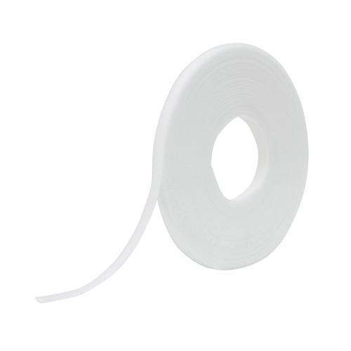 One-Wrap&reg; Fastener Tape, Hook & Loop, 25 yds x 1/2", Self-Grip, White Chandler Sales