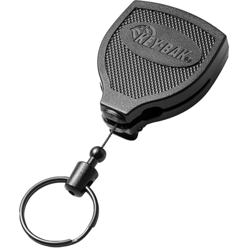 Super48 Heavy-Duty Retractable Key Holder, Polycarbonate, 48" Cable, Belt Clip Attachment Chandler Sales