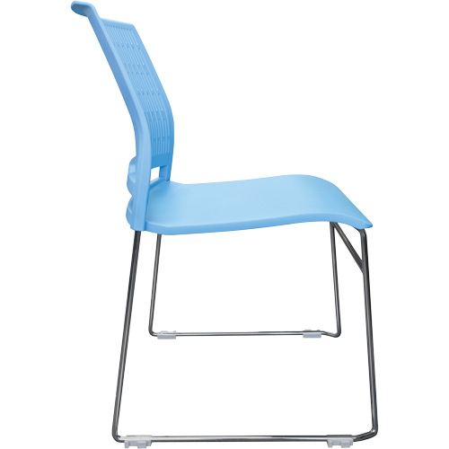 Activ Series Stacking Chairs, Polypropylene, 32-3/8" High, 275 lbs. Capacity, Blue Chandler Sales
