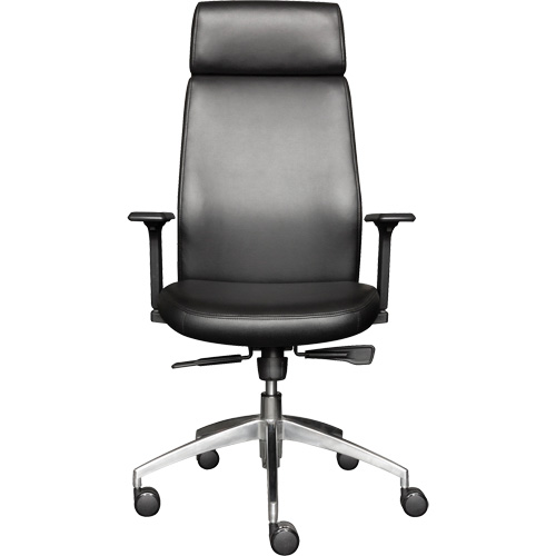 Fauteuil de cadre &agrave; dossier &eacute;lev&eacute; s&eacute;rie Activ, Polyur&eacute;thane/Vinyle, Noir, Capacit&eacute; 275 lb Chandler Sales
