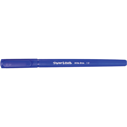 Stylo &agrave; bille Paper Mate Write Bros, Bleu, 1 mm Chandler Sales