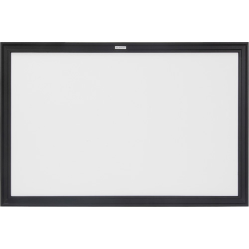 Black MDF Frame Whiteboard, Dry-Erase/Magnetic, 36" W x 24" H Chandler Sales