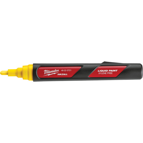 Inkzall Paint Marker, Liquid, Yellow Chandler Sales