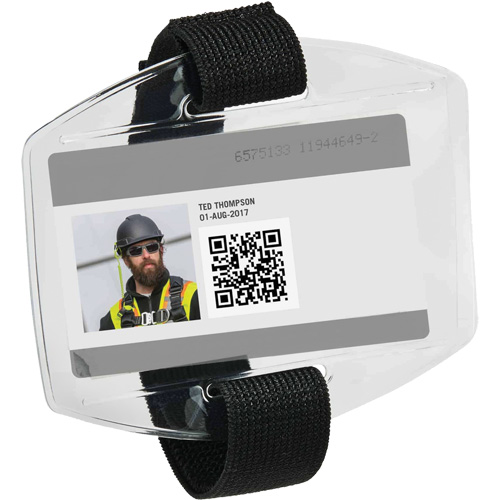 Squids&reg; 3386 Vinyl Armband ID Badge Holder Chandler Sales