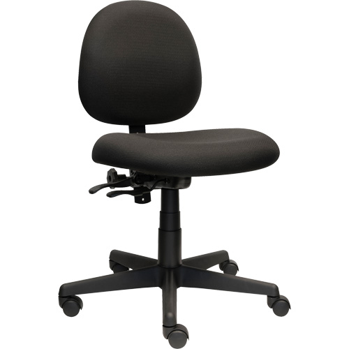 Aspen Low Back Posture Task Chair, Fabric, Black, 275 lbs. Capacity Chandler Sales