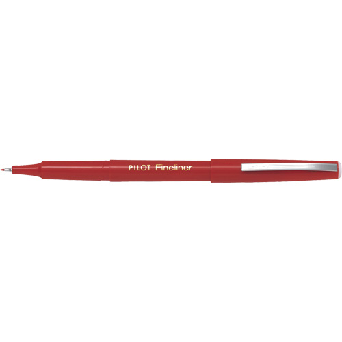 Fineliner Pen, Red, Fine Tip Chandler Sales